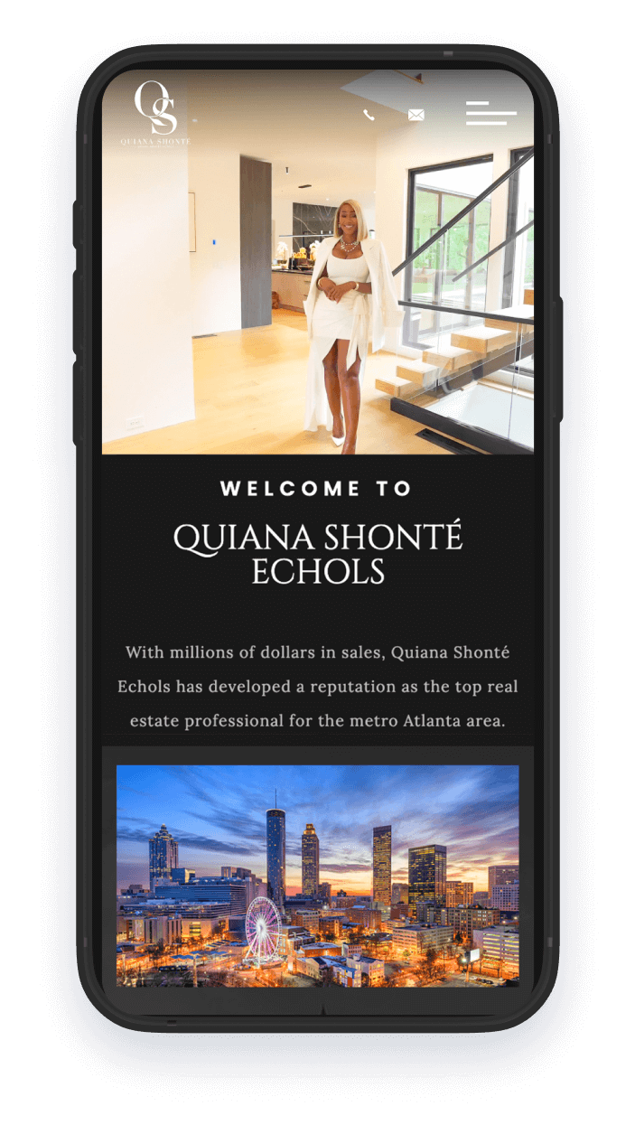 Quiana Shonté screenshot on phone