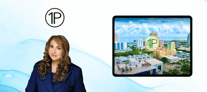 A showcase of 1 Palm Realty’s real estate website