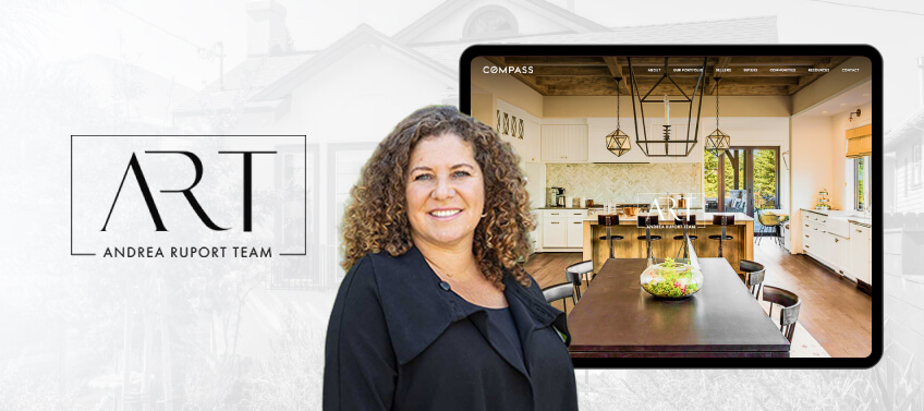 A showcase of the Andrea Ruport Team’s real estate website