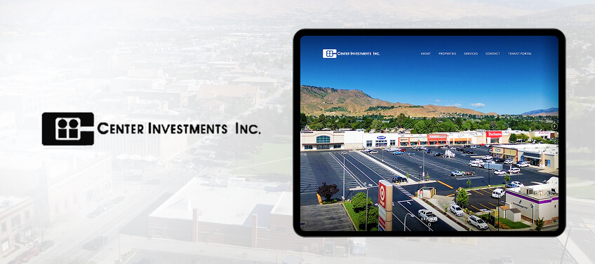 A showcase of Center Investments Inc.’s real estate website