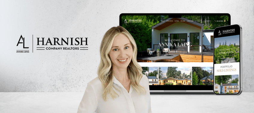 A showcase of Annika Laing’s real estate website