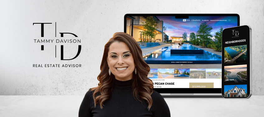 A showcase of Tammy Davison’s real estate website