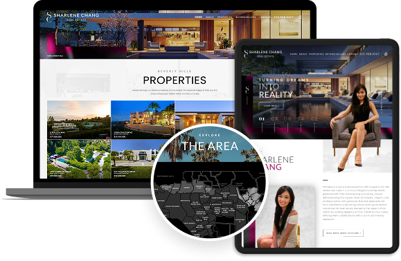 Sharlene Chang's website screenshot