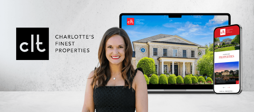 A showcase of the Charlotte’s Finest Properties real estate website