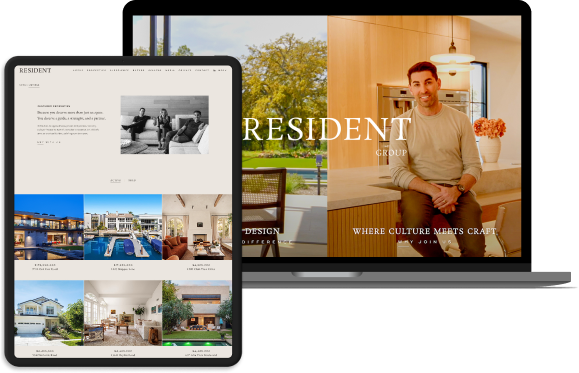 Resident Group's website screenshot