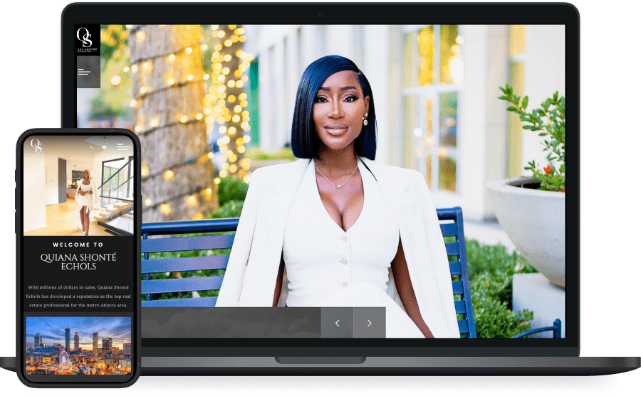 Quiana Shonté Echols's website screenshot