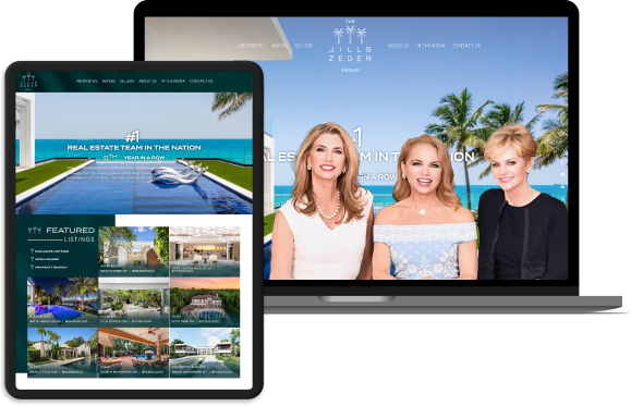 Jills Zeder Group's website screenshot