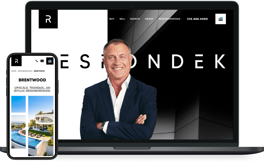 James Respondek's website screenshot