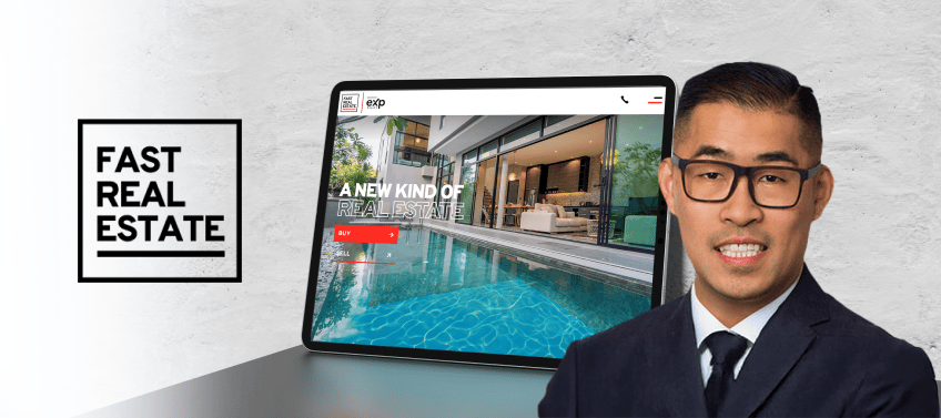 A showcase of Fast Real Estate’s website
