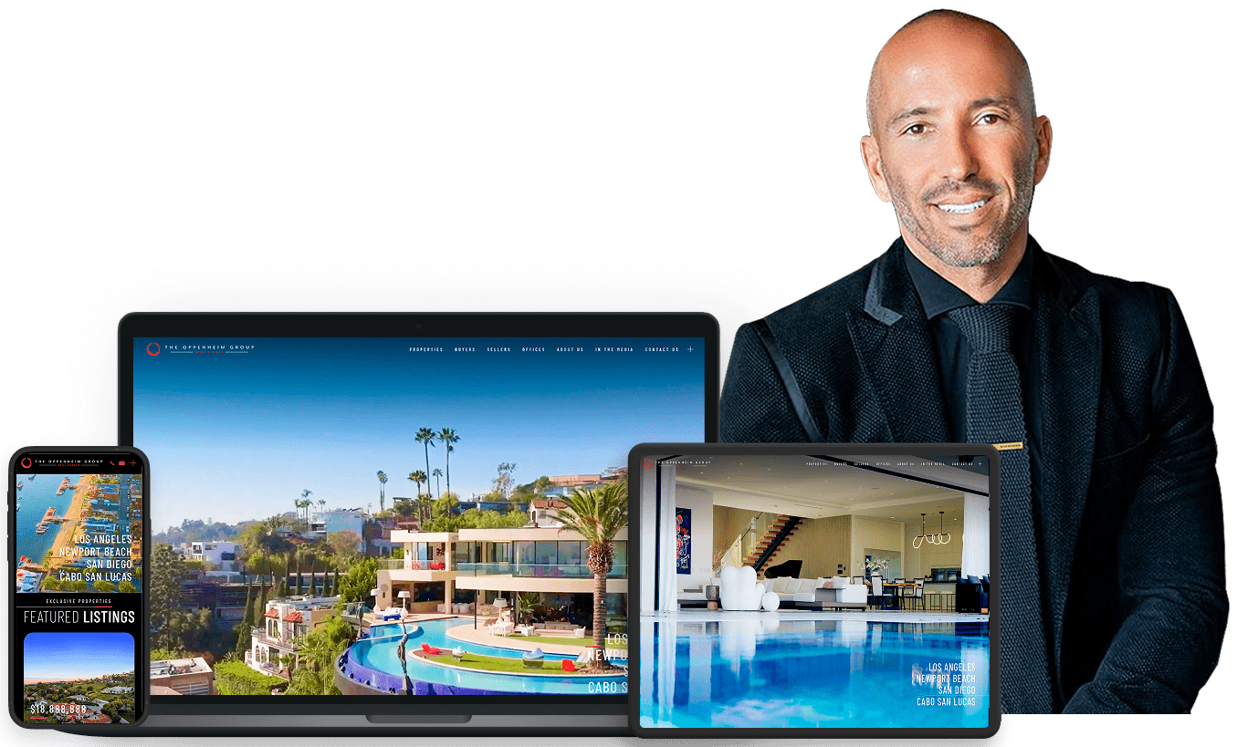 The Oppenheim Group's website screenshots