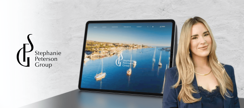 A showcase of Stephanie Peterson Group’s real estate website