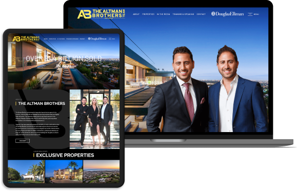 The Altman Brothers's website screenshot