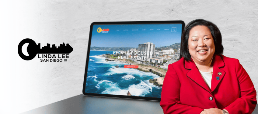 A showcase of Linda Lee’s real estate website