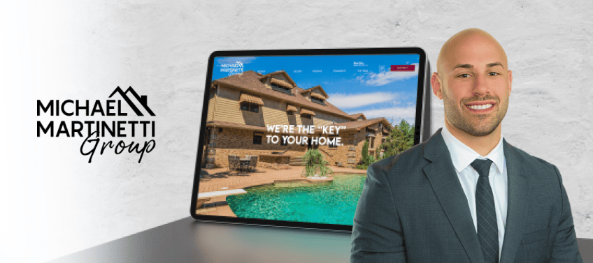 A showcase of the Michael Martinetti Group’s real estate website