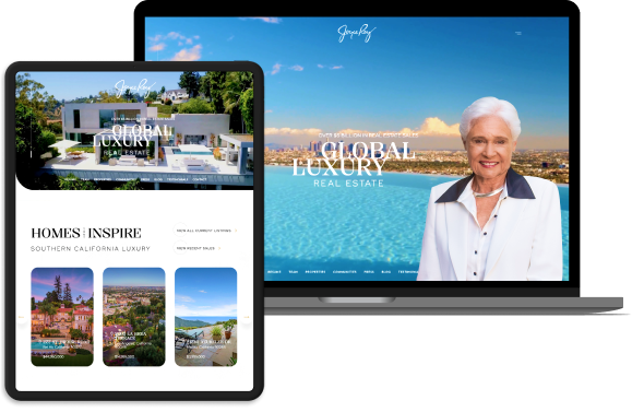 Joyce Rey's website screenshot