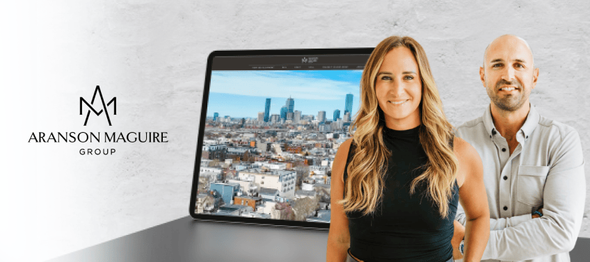 A showcase of the Aranson Maguire Group’s real estate website