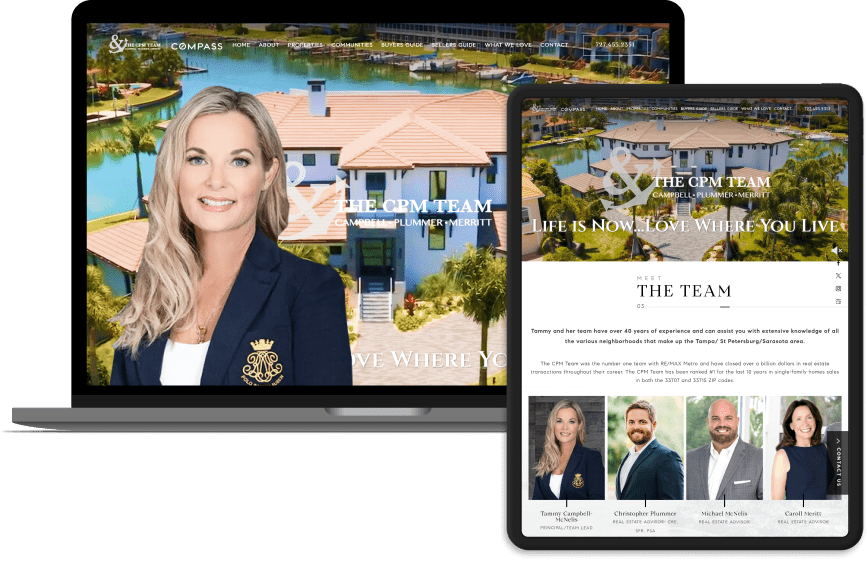 The CPM Team' website screenshot