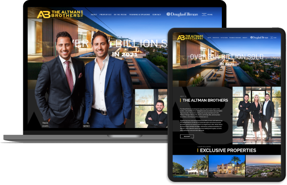 The Altman Brothers's website screenshot