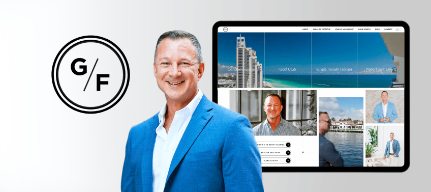 A showcase of Gregory Frank’s real estate website