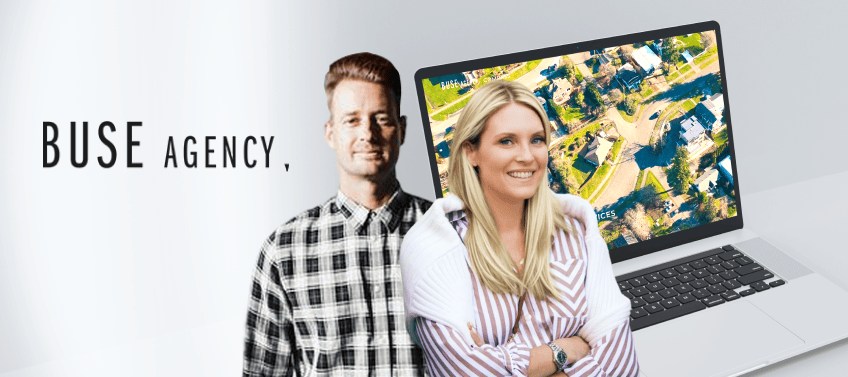 A showcase of Buse Agency’s luxury real estate website.