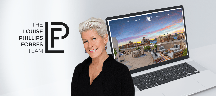 A showcase of Louise Philips Forbes’ luxury real estate website.
