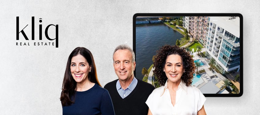 A showcase of Kliq Real Estate’s luxury real estate website.
