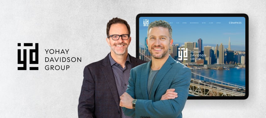 A showcase of Yohay Davidson Group’s luxury real estate website.