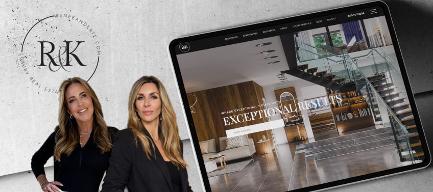 A showcase of Renee & Kate’s real estate website.