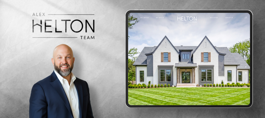 A showcase of the Alex Helton Team’s real estate website.